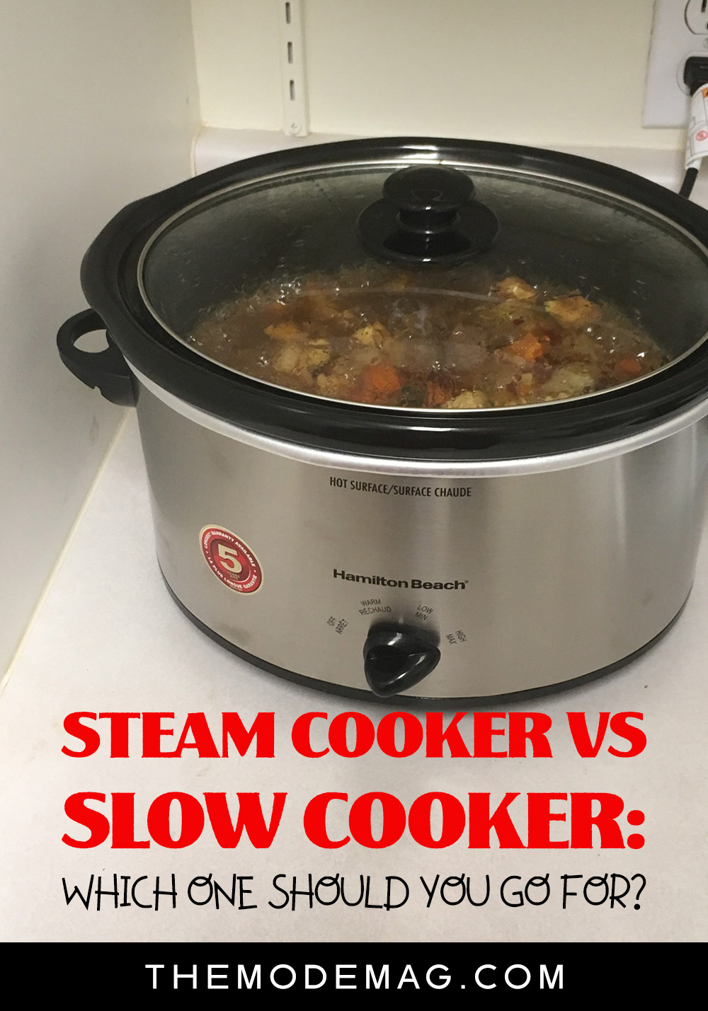 Steam Cooker vs Slow Cooker: Which One Should You Go For?