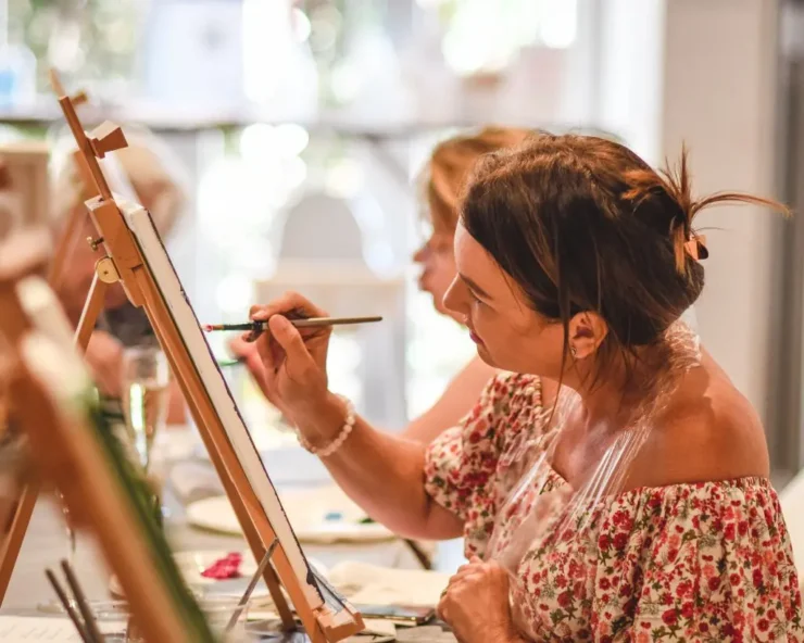 Unleash Your Inner Artist: The Benefits Of Paint And Sip Events